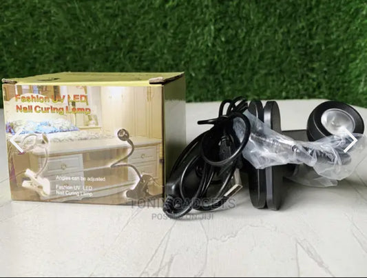 Foldable Lamp With Grip for Table and Other Surfaces