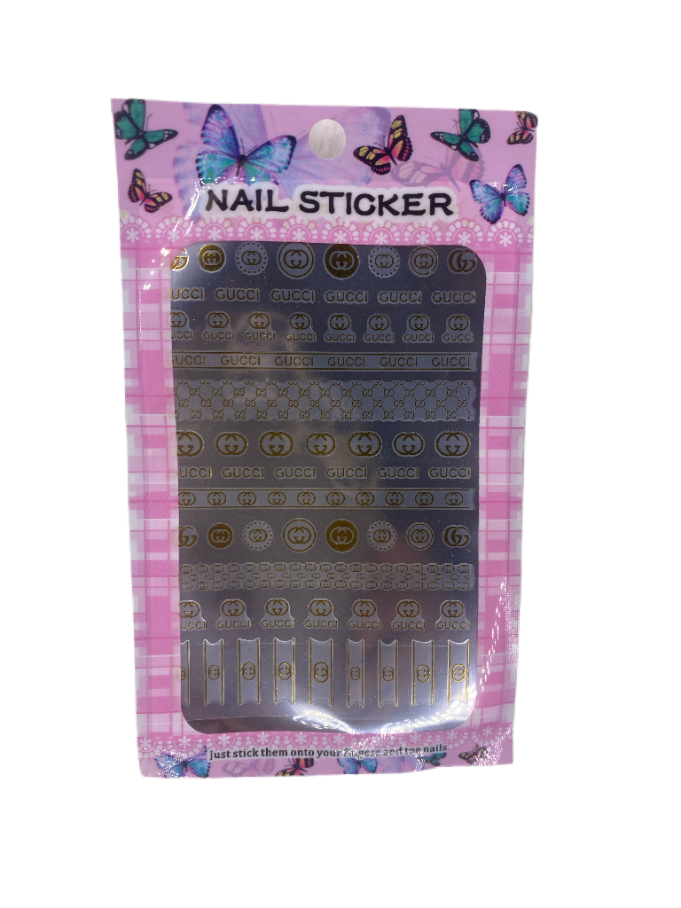 Gold Gucci Decals