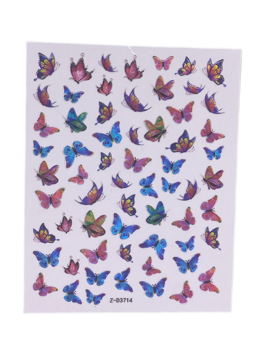 Butterfly Decals Z-D3714