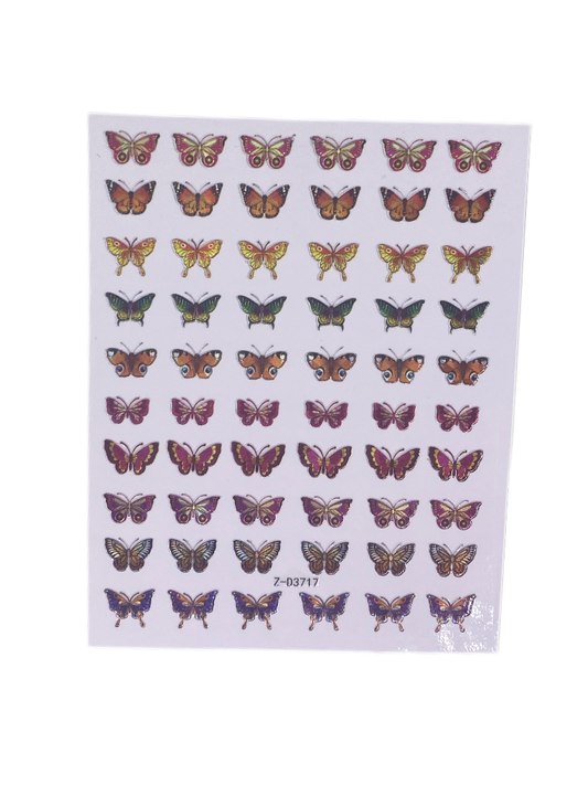 Butterfly Decals Z-D3717